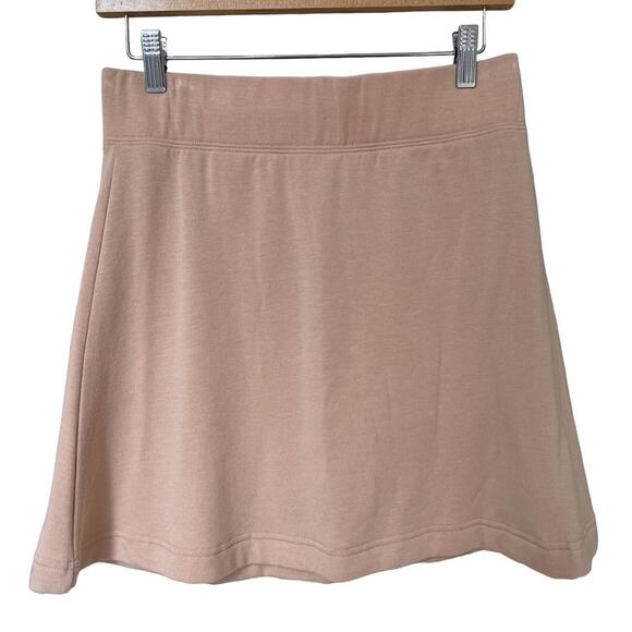 Free People Beach Alexis Elastic Waist Pink Circle Mini Skirt Soft Size Small - Picture 2 of 10